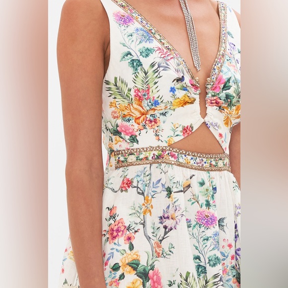 ‼️Last discount before it goes to auction.‼️Camilla Plumes & Parterres Dress - Picture 3 of 8